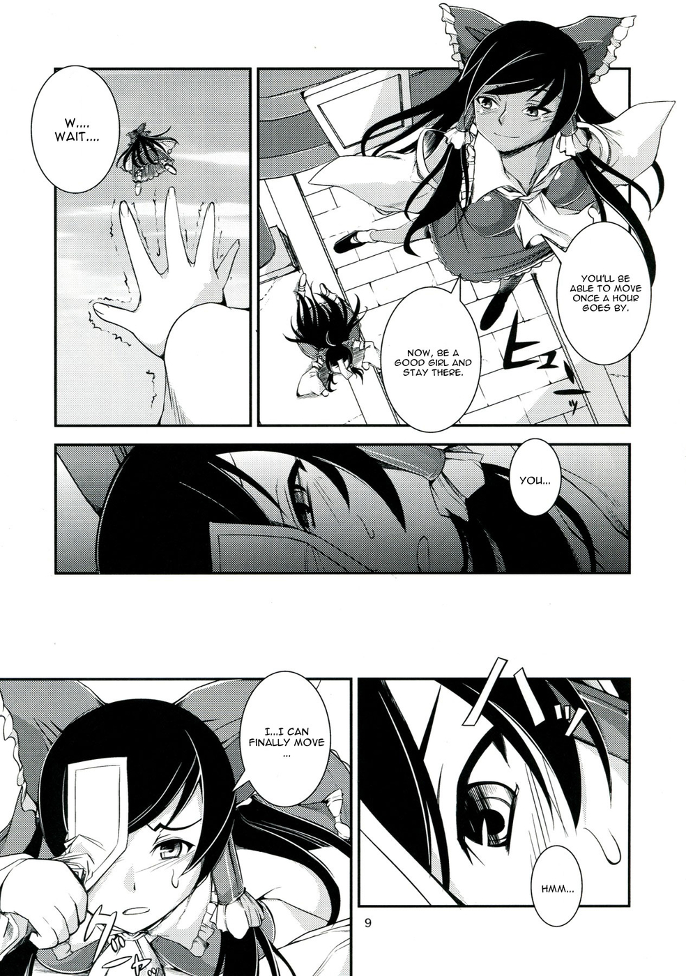 Hentai Manga Comic-Kuro Miko no hen - Sono Ichi-Read-9